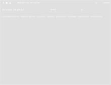 Tablet Screenshot of dilshandrapers.com